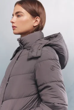 Springfield Chaqueta acolchada Sorona Aura gris Outlet