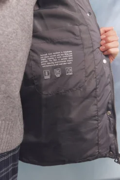 Springfield Chaqueta acolchada Sorona Aura gris Outlet