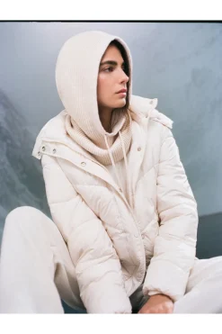 Springfield Chaqueta acolchada Sorona Aura beige Clearance