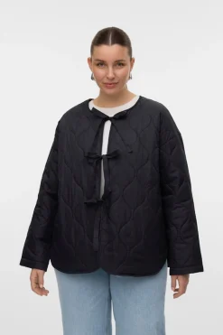 Vero Moda Curve Chaqueta acolchada talla grande Negro Best