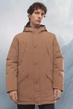 Springfield Chaqueta acolchada térmica beige