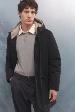 Springfield Chaqueta acolchada térmica negro Outlet