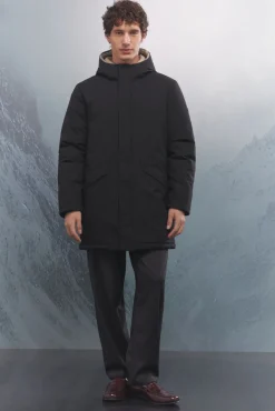 Springfield Chaqueta acolchada térmica negro Outlet