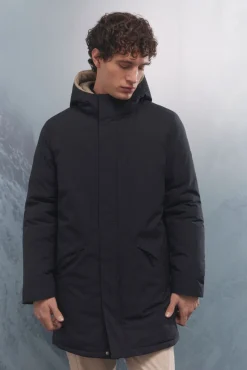 Springfield Chaqueta acolchada térmica azul Online