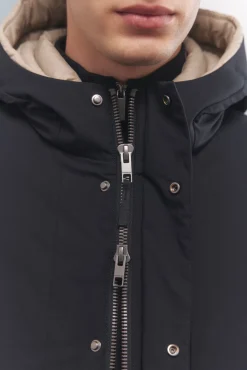 Springfield Chaqueta acolchada térmica azul Online