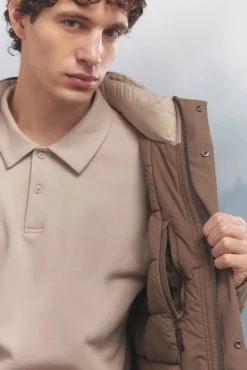 Springfield Chaqueta acolchada térmica nude Outlet