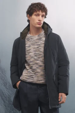 Springfield Chaqueta acolchada térmica azul