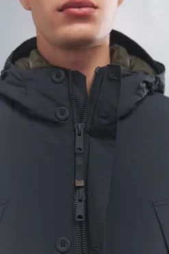 Springfield Chaqueta acolchada térmica azul