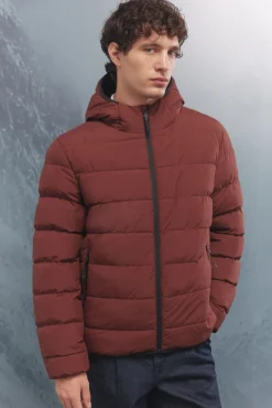 Springfield Chaqueta acolchada térmica naranja