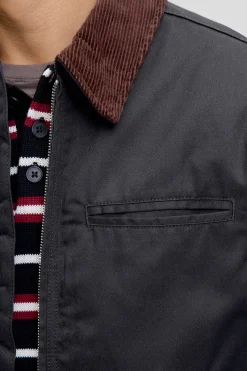 Jack & Jones Chaqueta aviador negro Discount