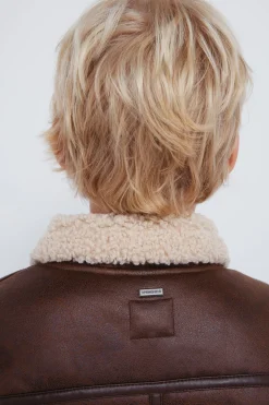 Springfield Kids Chaqueta aviador niño marr&oacute;n