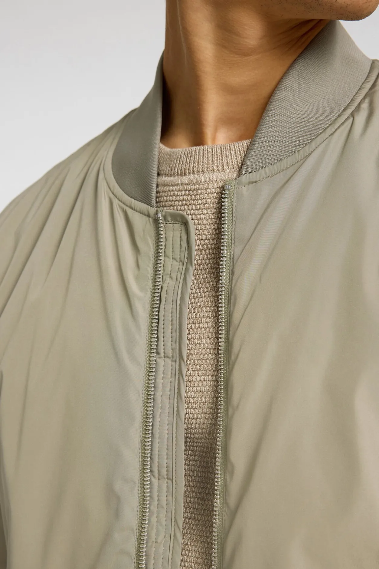 Selected Chaqueta bomber Gris Sale