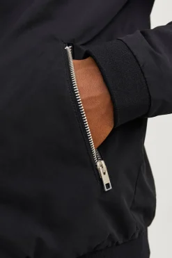 Jack & Jones Chaqueta bomber cuello negro Outlet