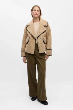 Object Chaqueta borreguillo sintético Beige Best