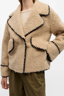 Object Chaqueta borreguillo sintético Beige Best