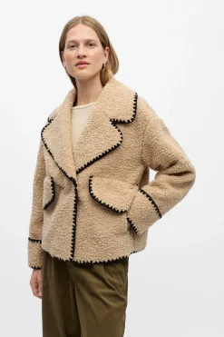 Object Chaqueta borreguillo sintético Beige Best