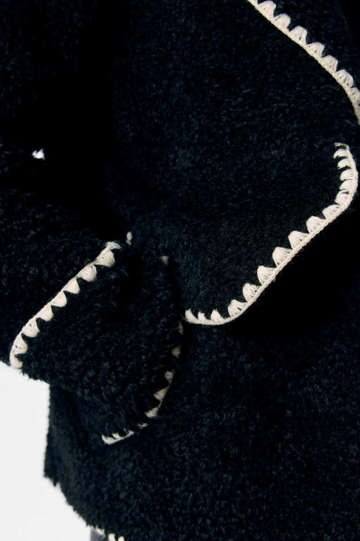 Object Chaqueta borreguillo sintético Negro Best