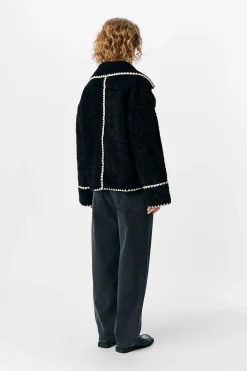 Object Chaqueta borreguillo sintético Negro Best