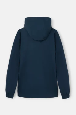 Silbon Chaqueta capucha cortavientos Azul marino Hot