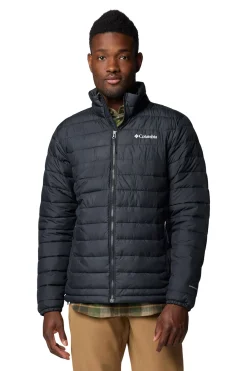 Columbia Chaqueta con aislamiento Powder Lite™ II para hombre negro Sale