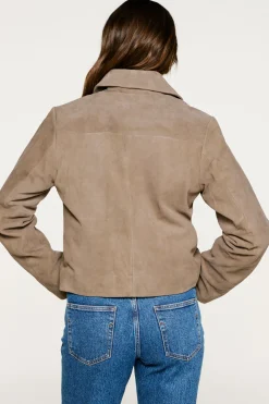 Selected Chaqueta con bolsillos frontales Marr&oacute;n Sale