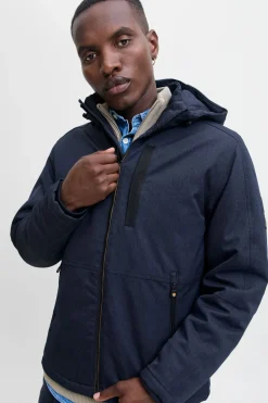Jack & Jones Chaqueta con capucha azul New