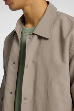 Selected Chaqueta corta con cuello confeccionada con materiales reciclados Beige Best