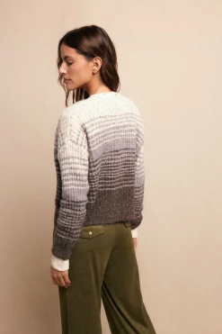 Slowlove Chaqueta corta degradé Estampado gris Sale