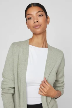 Vila Chaqueta cárdigan de punto Kaki New