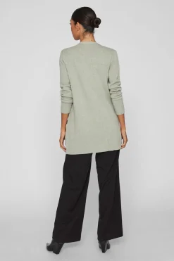 Vila Chaqueta cárdigan de punto Kaki New