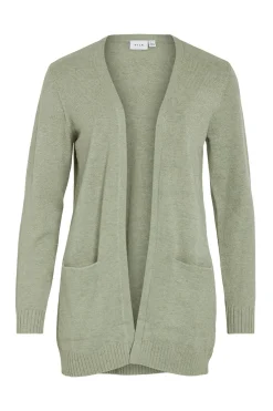 Vila Chaqueta cárdigan de punto Kaki New