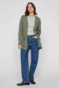 Vila Chaqueta cárdigan de punto Verde Best