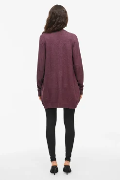 Vila Chaqueta cárdigan de punto Vino Outlet