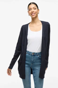 Vila Chaqueta cárdigan de punto Azul Online