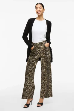 Vila Chaqueta cárdigan de punto Negro