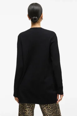 Vila Chaqueta cárdigan de punto Negro