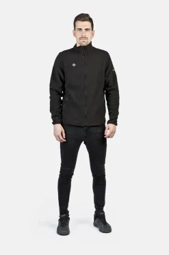 Izas Chaqueta de forro polar ligera negro