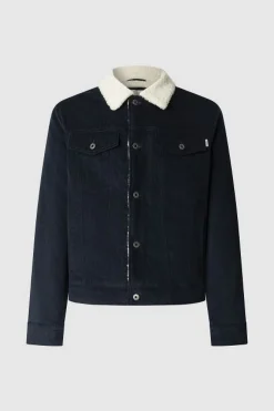 Pepe Jeans Chaqueta de pana azul