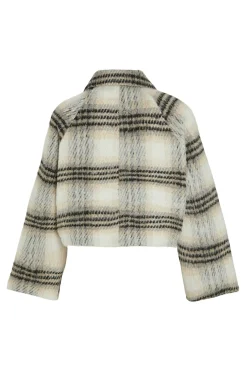 Vila Chaqueta de paño abotonada Gris Best