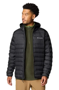 Columbia Chaqueta de plumón con capucha Lake 22™ II para hombre negro Sale