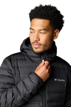 Columbia Chaqueta de plumón con capucha Lake 22™ II para hombre negro Sale
