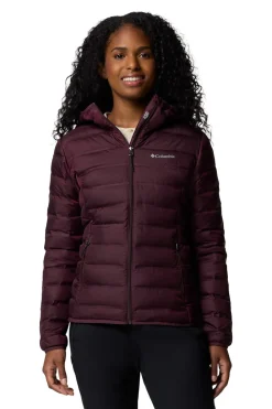Columbia Chaqueta de plumón con capucha Lake 22™ II para mujer morado/lila Sale