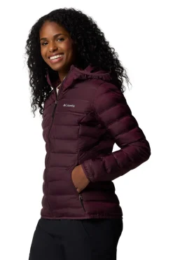 Columbia Chaqueta de plumón con capucha Lake 22™ II para mujer morado/lila Sale