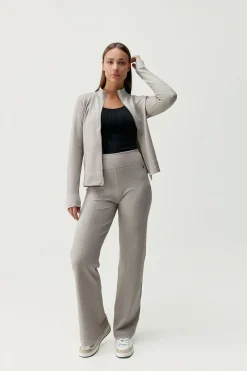 Born Living Yoga Chaqueta deportiva Gita gris kaki New