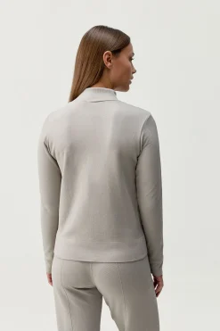 Born Living Yoga Chaqueta deportiva Gita gris kaki New