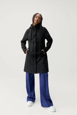 Born Living Yoga Chaqueta deportiva Trench negro Clearance