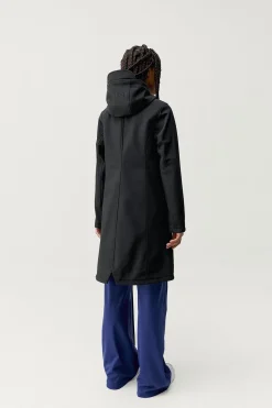 Born Living Yoga Chaqueta deportiva Trench negro Clearance