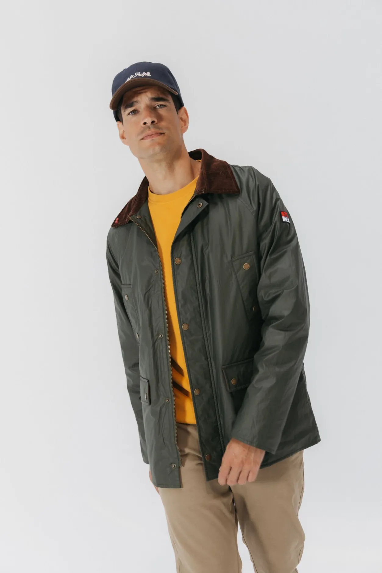 elPulpo Chaqueta encerada heritage Verde Best