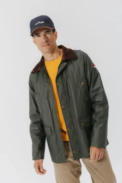 elPulpo Chaqueta encerada heritage Verde Best