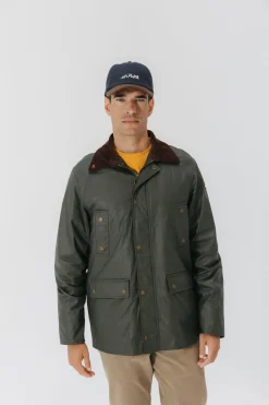 elPulpo Chaqueta encerada heritage Verde Best